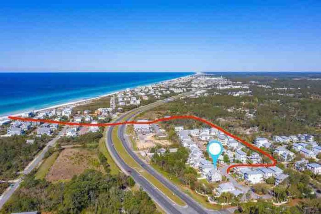 30A Coastal Home Walk To Beach, Lake & Pool Inlet Beach Εξωτερικό φωτογραφία
